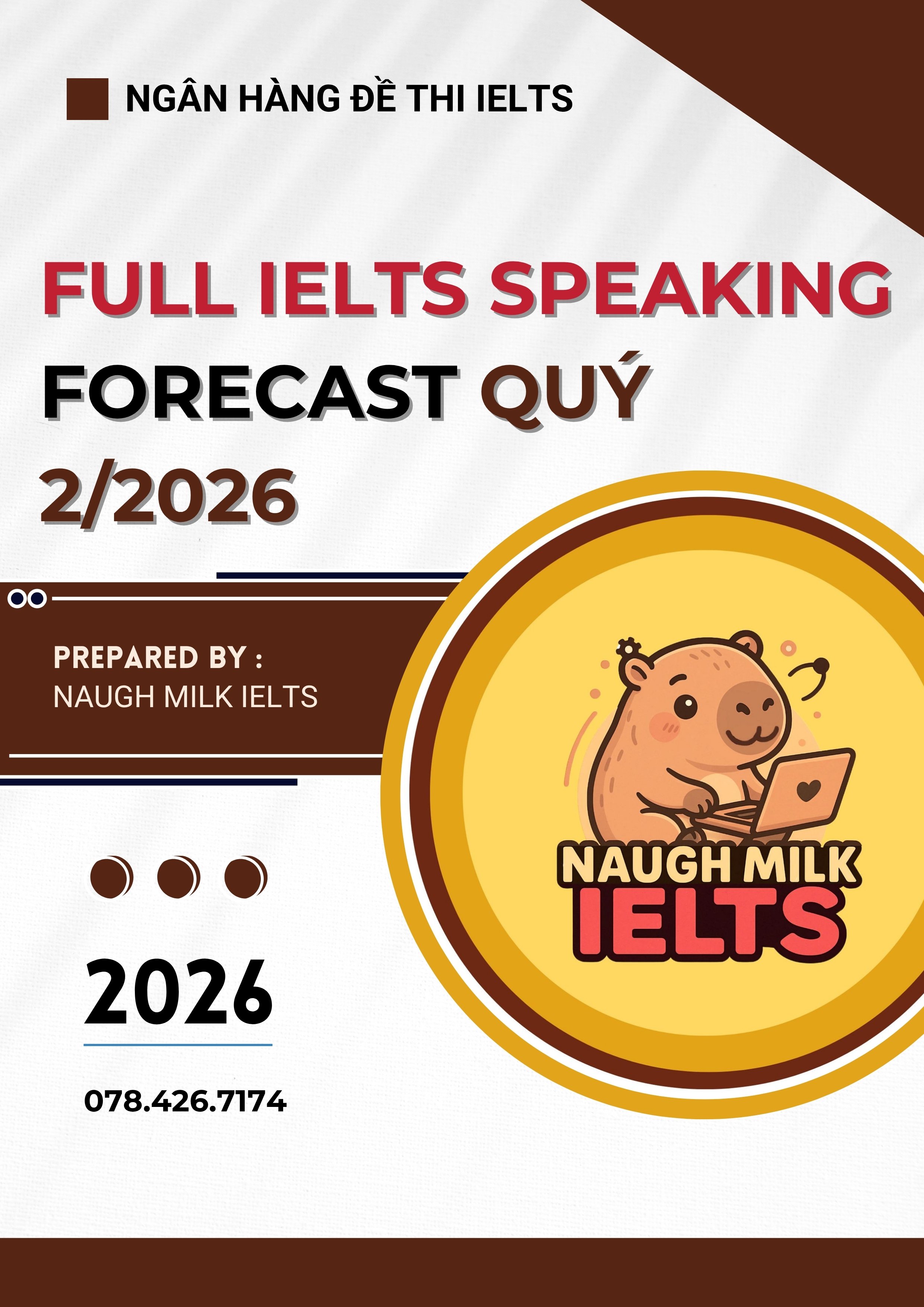 FULL SPEAKING FORECAST QUÝ 2/2026
